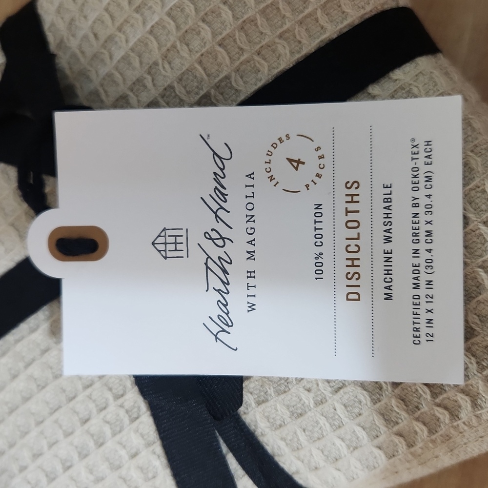 Hearth&Hand with Magnolia Dishcloths - Picture 9 of 9